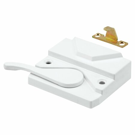 PRIME-LINE Sash Lock and Keeper, Left Hand, White H 3951